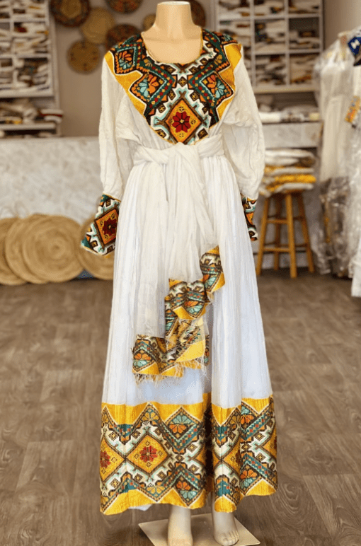 Eritrean and Ethiopian habesha traditional dress - East Afro Dress ...